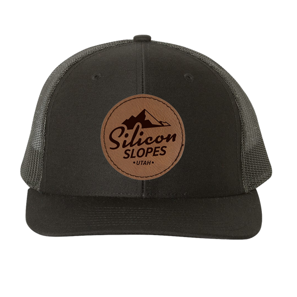 Silicon Slopes Leather Patch Hat