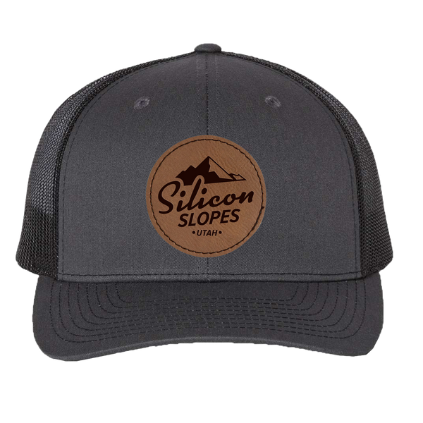 Silicon Slopes Leather Patch Hat