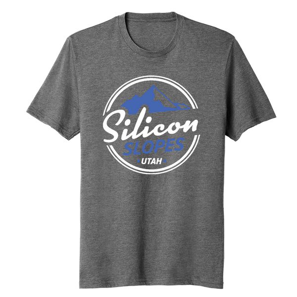 Silicon Slopes Blue Logo T-Shirt
